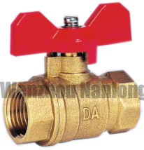 Full Port Brass Ball Valve With Wing Lever